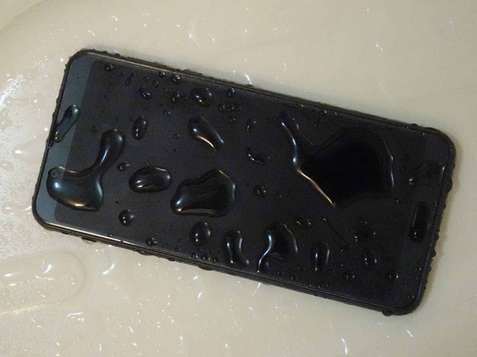 Water-damaged smartphone needing recovery Water-damaged smartphone needing recovery